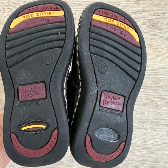 Buster Brown With Toezone Genuine Leather Brown Stitched Loafer Shoes - Picture 4 of 9